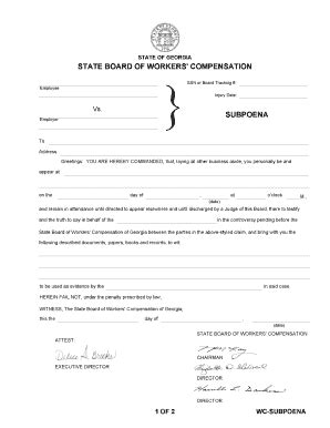 Georgia Workers Compensation Forms: Complete with ease | airSlate SignNow