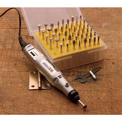 Micro Engraver: Electric Engraving Tool, Hand Engraving Tool Metal Engraver - Garrett Wade