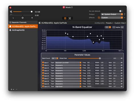 Sound Control – App Volumes and Equalizer for Mac – Static Z Software