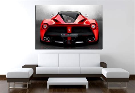 Ferrari LaFerrari Ferrari Wall art Ferrari Canvas Art Ferrari | Etsy