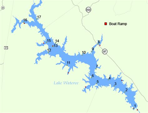 SCDNR - Fish Attractor Maps