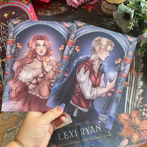 Evangeline Fox, and Jacks artprints set, Once upon a broken heart pearlescent set. – A Court of ...