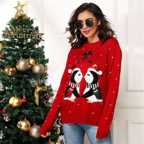 Christmas christmas sweater in love penguins - The Christmas Dream