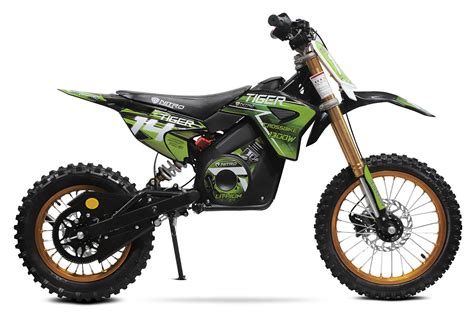 Electric Dirt Bikes : Tiger 1300W 48V LI-ION Electric Dirt ...