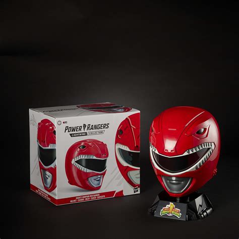 Red Ranger Helmet Power Rangers Lightning Collection Premium Prop ...