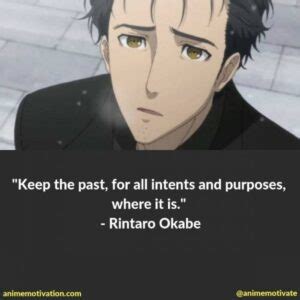 The Most Memorable Quotes From Steins Gate That Will Make You Think