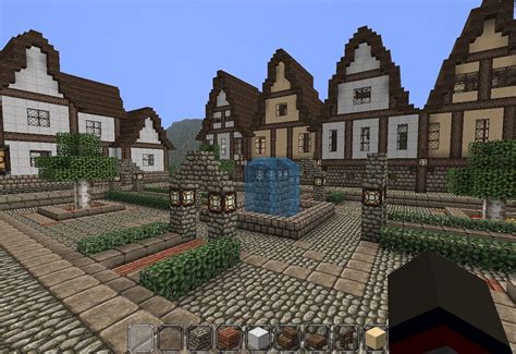 Medieval Minecraft Village House Ideas : Medieval Village: Large House ...