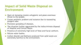 Waste management, urban resilience and climate change | PPT