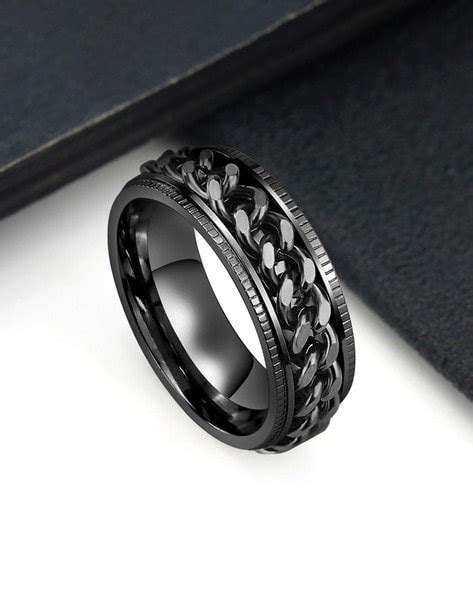 Details 78+ black wedding rings latest - vova.edu.vn