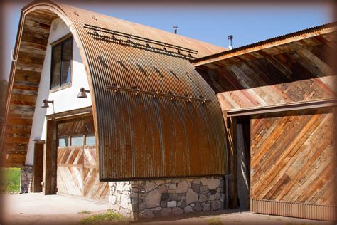 Rustic corrugated metal roofing - Rustic - Exterior - Denver - by Flatiron Steel | Houzz