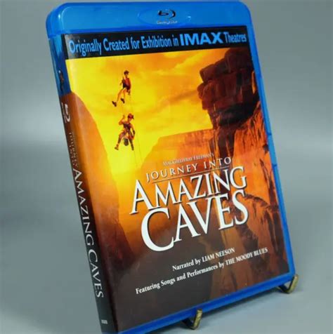 BLU-RAY, JOURNEY INTO Amazing Caves, Imax, Liam Neeson, Cert E, Grade A $15.90 - PicClick