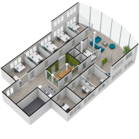 3D floor plan made with floorplanner.com | Create floor plan, Floor ...