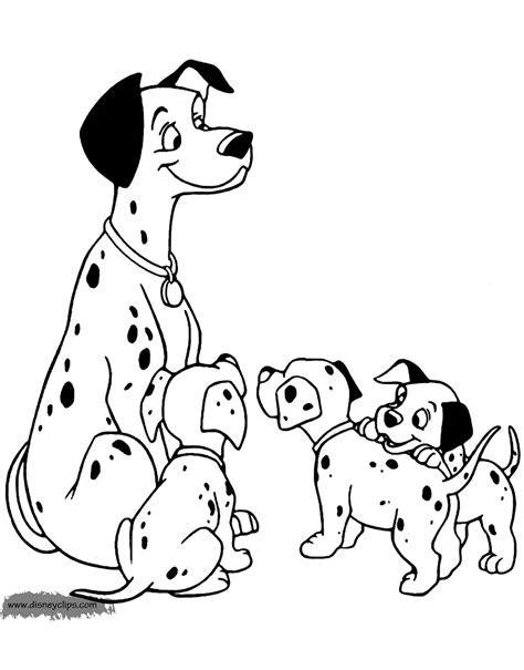 ️Dalmation Coloring Page Free Download| Gmbar.co