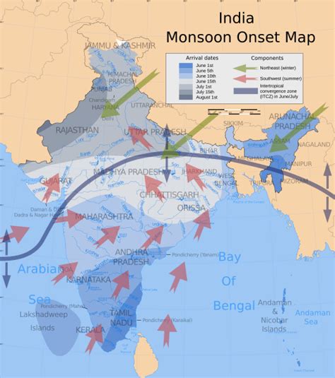 Image: India southwest summer monsoon onset map en