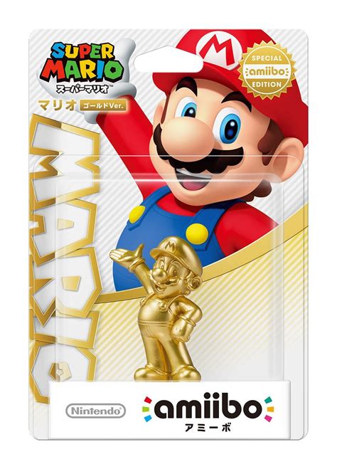 amiibo Super Mario Series Figure (Mario Gold Ver.)