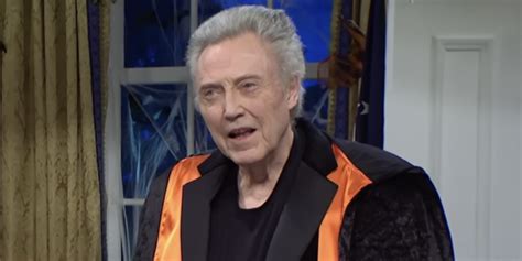 Christopher Walken Intros a New Saturday Night Live! Character