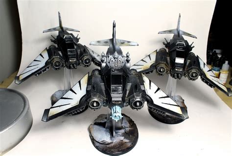 Showcase: Dark Angels Ravenwing Dark Talon and Nephilim Jetfighters ...