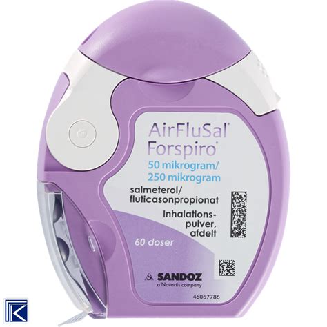 Airflusal Forspiro Sandoz inhalasjonspulver - Felleskatalogen Pasientutgave