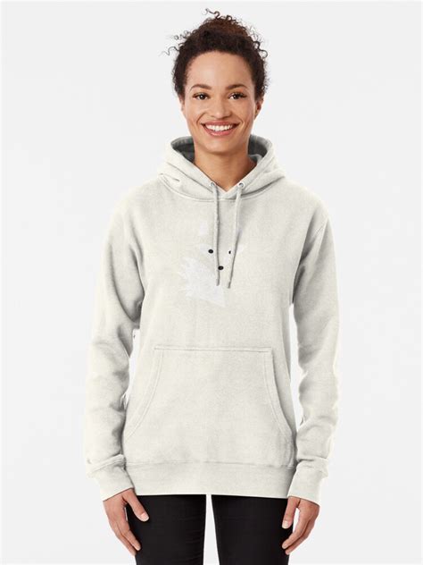 "White Fox " Pullover Hoodie by OwlBeDesigning | Redbubble