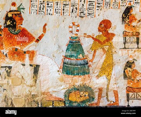 Ancient Egyptian Nobles And Priests