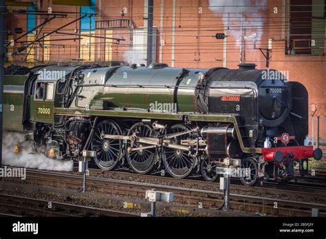 British Railways Standard Class 7, number 70000 Britannia a preserved ...