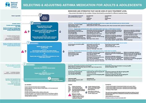 Updated asthma charts for health professionals - National Asthma Council Australia