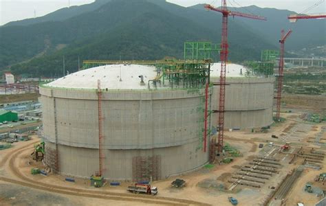 Design and analysis of above-ground full containment LNG storage tanks