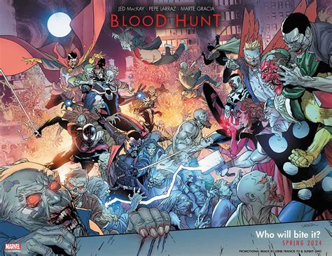 Vampires attack the Marvel Universe in upcoming Blood Hunt crossover ...