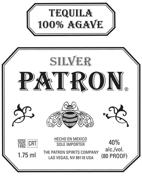 Patron Bottle Cake | Bottle label template, Bottle cake, Patron tequila