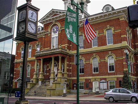 Athens County, Ohio Courthouse Photograph by Julie A Murray - Fine Art ...