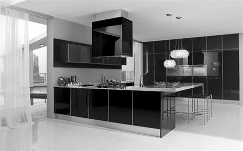 30 Monochrome Kitchen Design Ideas