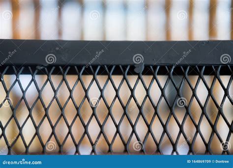 Closeup of Black Metal Netting Wire Mesh Fence Stock Image - Image of mesh, tool: 164869709