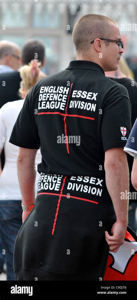 English Defence League Stock Photo - Alamy