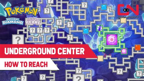 Pokemon Brilliant Diamond Grand Underground Map