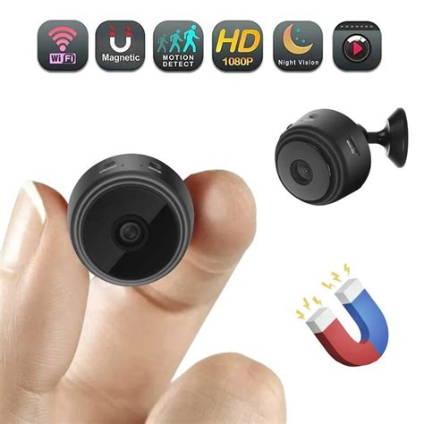 Wifi IP Mini Camera Wireless Infrared Body Camera Night Vision Motion ...