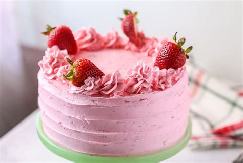 Strawberry Cake with Strawberry Frosting - A Classic Twist