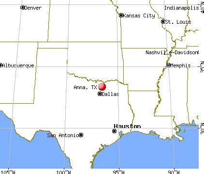 Anna, Texas (TX) profile: population, maps, real estate, averages, homes, statistics, relocation ...