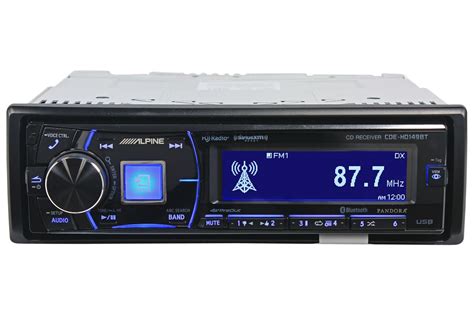 Alpine CDE-HD149BT Car CD/HD Radio Receiver with Advanced Bluetooth ...