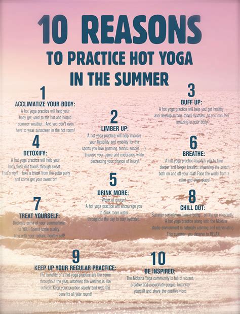 10 Reasons to Practice Hot Yoga in the Summer. | Hot yoga, Yoga ...