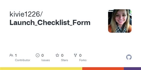 GitHub - kivie1226/Launch_Checklist_Form