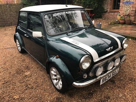 Mini Cooper Classic 1275 Full MOT British Racing Green poss p/x | Mini cooper classic, British ...