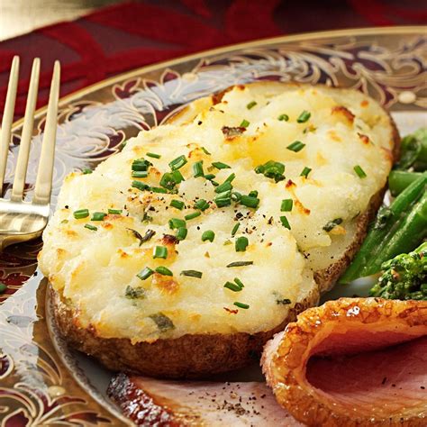 Cheese-Stuffed Twice-Baked Potatoes Recipe: How to Make It