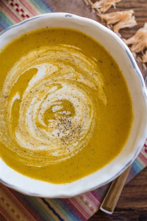 Roasted Acorn Squash Soup | B. Britnell