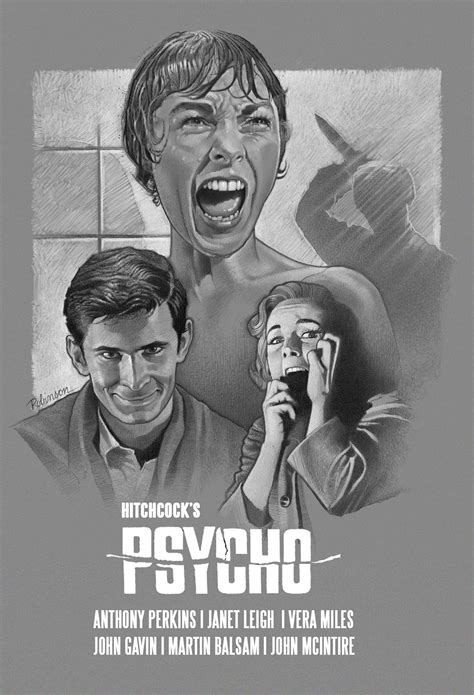 ArtStation - Alfred Hitchcock's "Psycho" (1960)