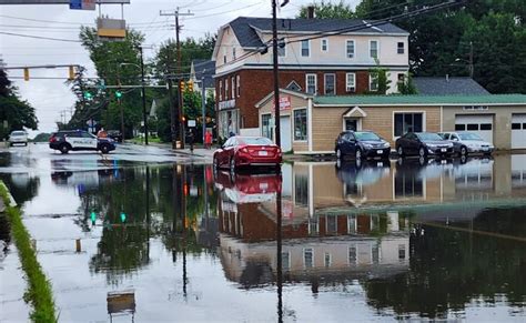 NH officials urge people to stay off the roads, as flash flood warnings ...