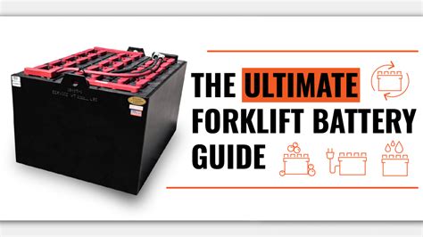 The Ultimate Forklift Battery Guide - Foxtron Power Solutions