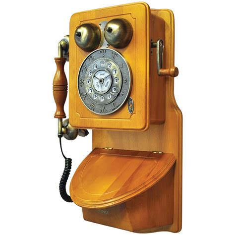 Pyle-Home PRT45, Retro Themed Country-Style Retro Antique Wall-Mount Phone - Walmart.com