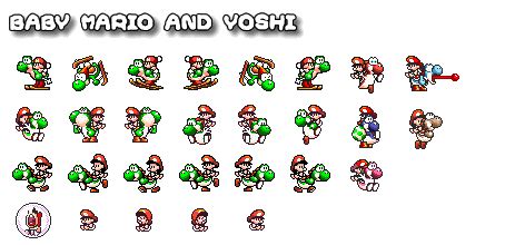 Super mario land 2 and super mario world sprites - sysulsd