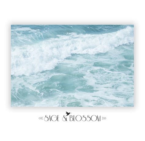 Ocean Photography, Abstract Art Print, Coastal Photography, Beach Art ...