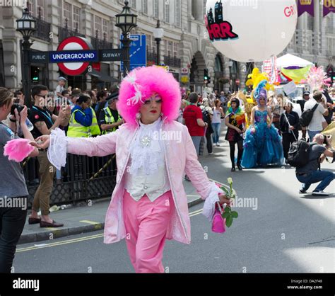 The London Pride parade Stock Photo - Alamy